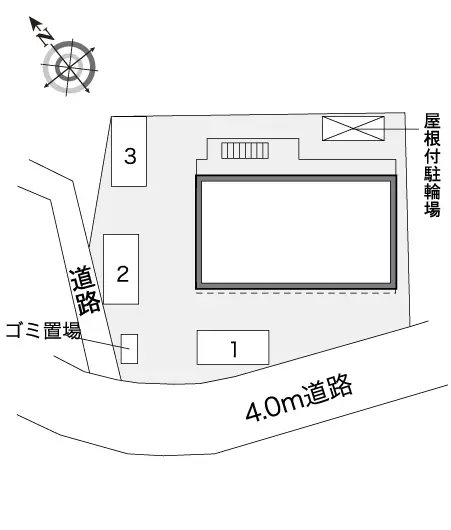 ★手数料０円★八王子市小宮町　月極駐車場（LP）